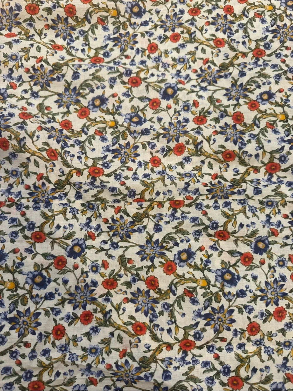 Doen Rhodia Midi Dress in Creme with Multicolor Floral - Picture 6 of 10